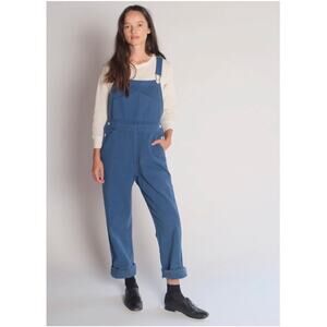 Jesse Kamm XS Overalls in Coastal Blue